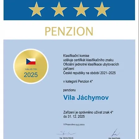 Aparthotel Vila Jáchymov 3*