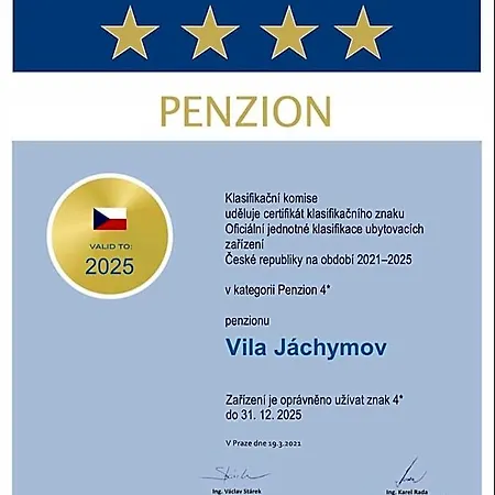 Vila Jáchymov Aparthotel 3*